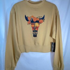 Wrangler retro crop sweater